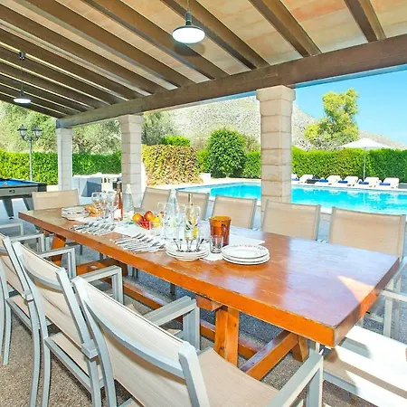 Impressive Mallorca 6 Bedrooms Papa Large Private Pool Serene Mountain Views Cala San Vicente Villa Pollença
