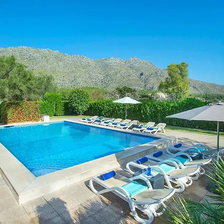 Impressive Mallorca 6 Bedrooms Papa Large Private Pool Serene Mountain Views Cala San Vicente Villa Pollença